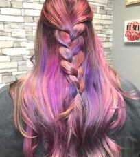 pink-purple-hair-braid-shear-paradise-salon-phoenix